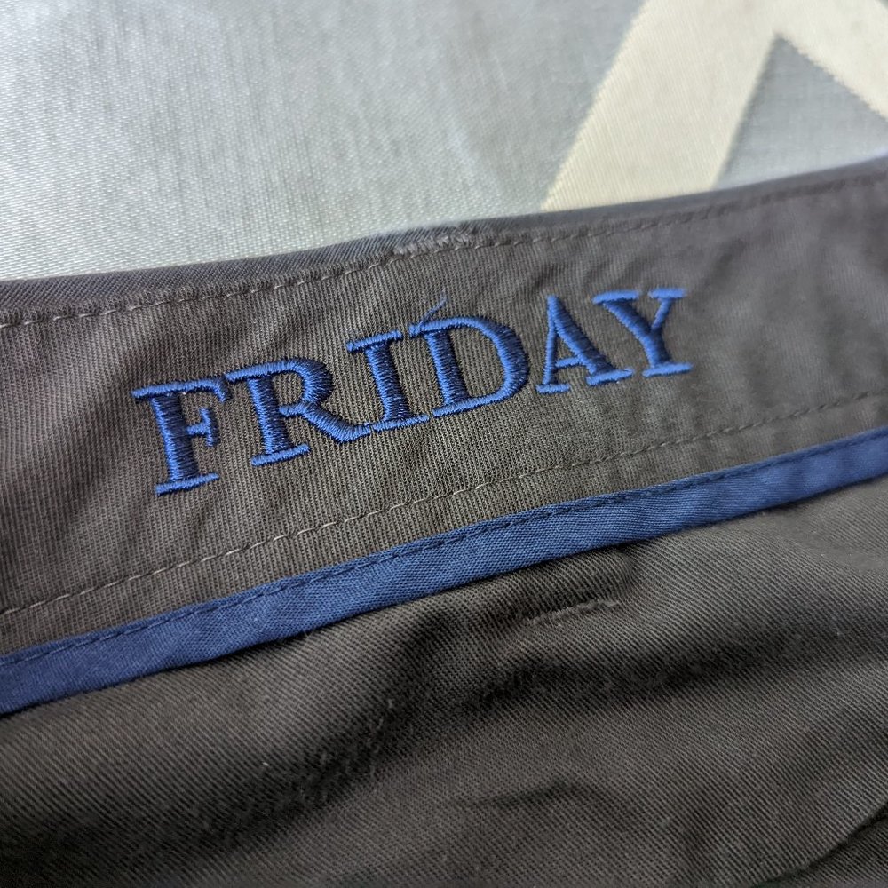 Bonobos 33 Waist Khaki Slacks Pants Friday Grey Gray